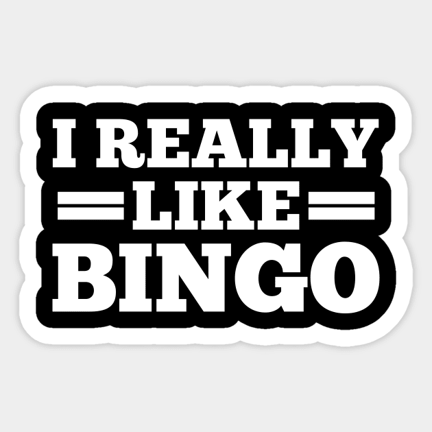 Bingo Bingo Player Bingo Caller Sticker by CreativeGiftShop